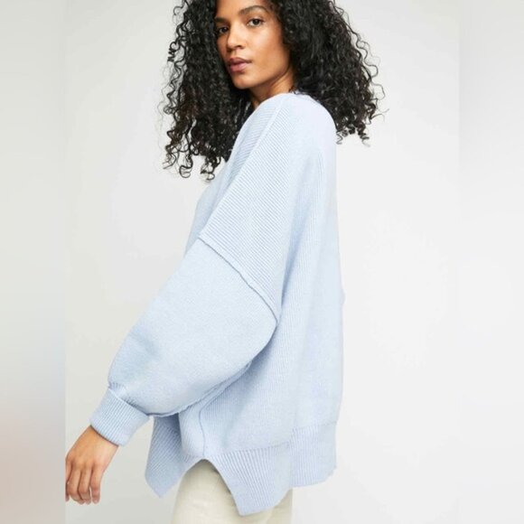 Free People “Easy Street Tunic size XS blue - Picture 3 of 9